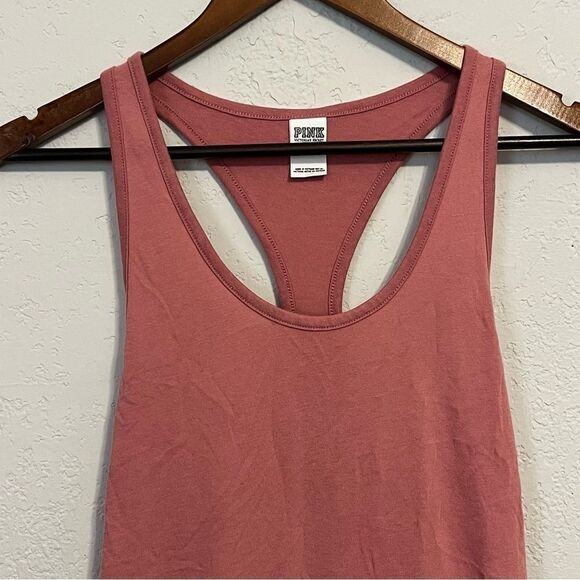 Women's Pink Victoria's Secret Mauve Tank Top - Picture 3 of 7